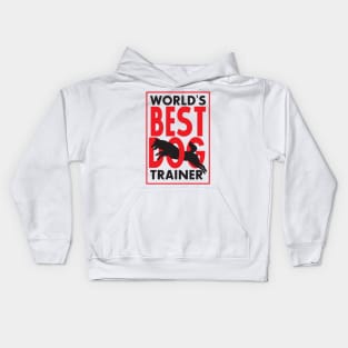 World's Best Dog Trainer Kids Hoodie